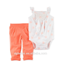 Set de ropa para niños de verano Top sin mangas de niños con shorts Ropa de algodón para niños